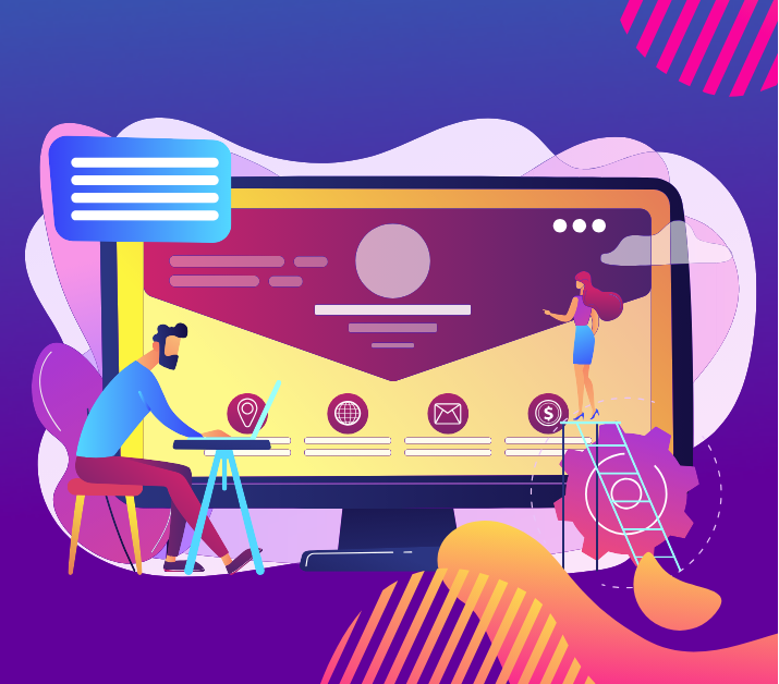 E-commerce website preview